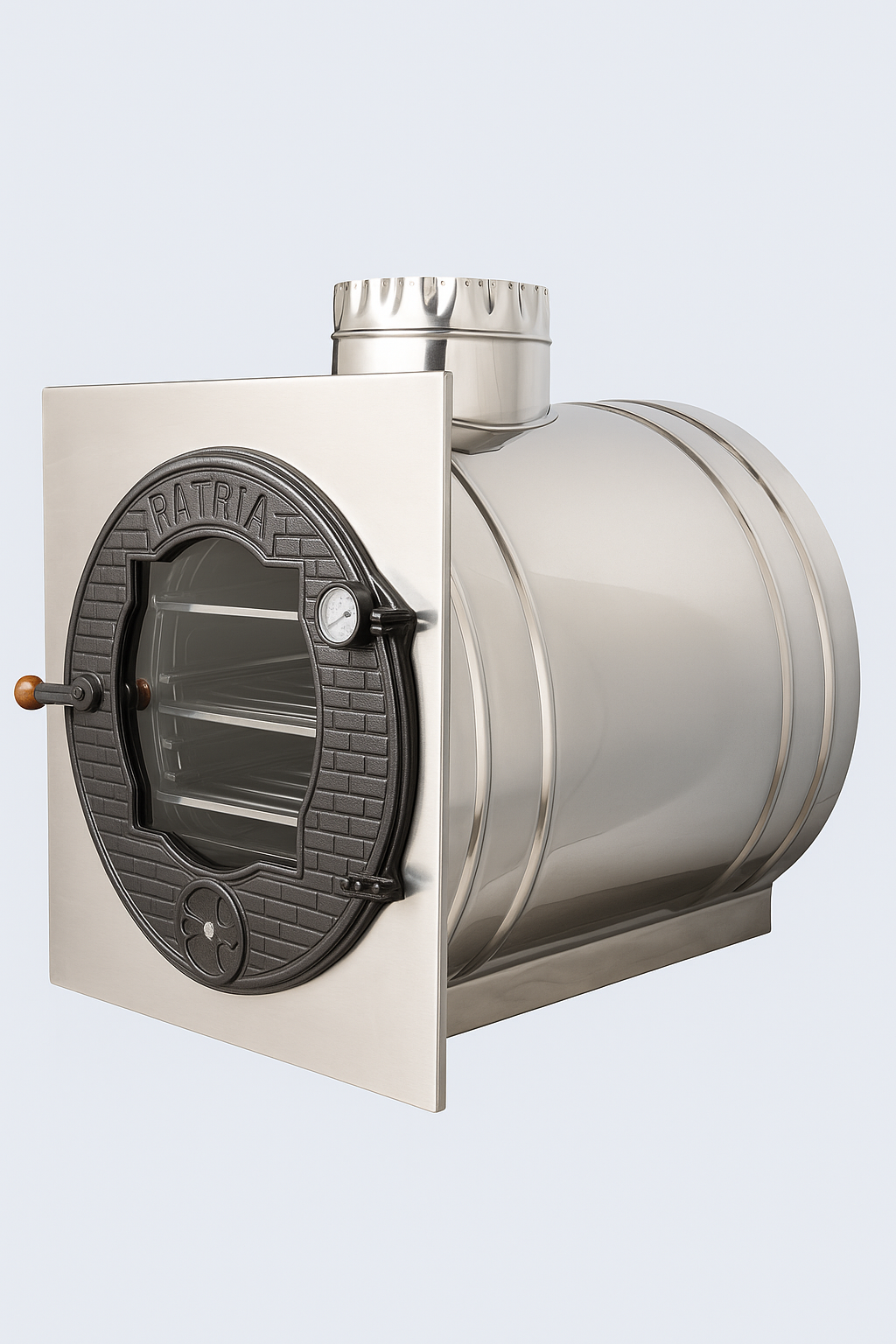 Kit Forno Inox frente escovada Ciborg